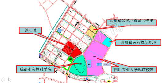 温江大学城最新规划｜温江大学城全新布局揭晓